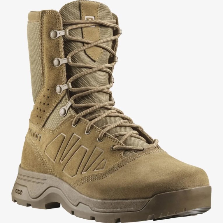 Botas Tácticas Salomon Guardian Hombre Marrom | MX VEKN869